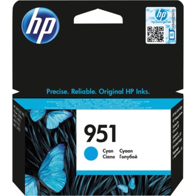 Hp 951 CN050AE Original Ink Cartridge, Cyan, Single Pack Hp 951 CN050AE Original Ink Cartridge, Cyan, Single Pack